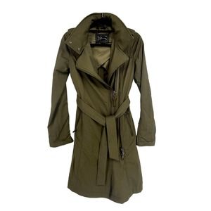 Mackage Olive Green Trench Coat